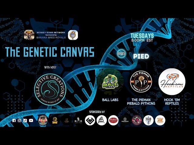The Genetic Canvas - 25 - PIED w/ Ball Labs, Dwight the Pie Man & Hook Em Reptiles