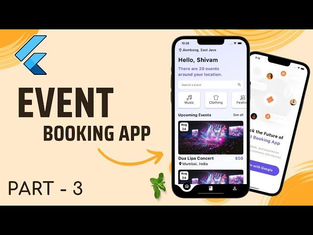  Epic Event Booking App with Flutter Firebase Part 3 | Full Tutorial for Beginners 2025