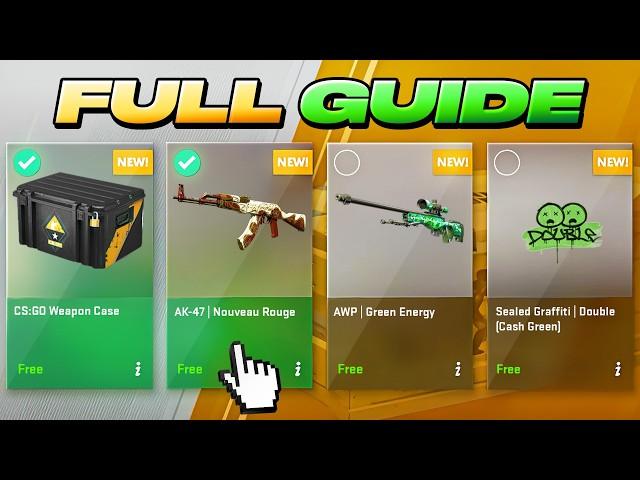 FREE CS2 SKINS: Weekly Care Package FULL GUIDE!