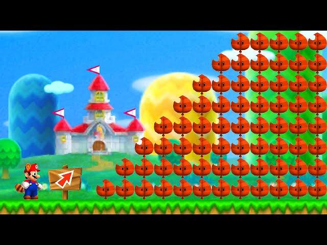 Can Mario Collect 999 Super Leaf ​in New Super Mario Bros. 2?