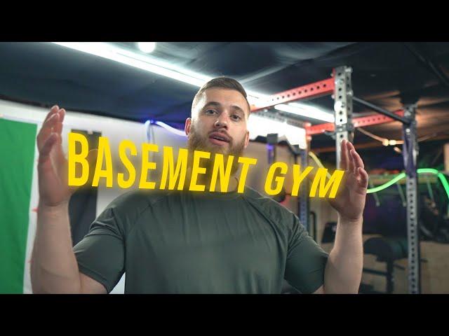 BASEMENT GYMS ARE BETTER? My new home gym setup!