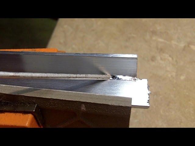 How to "Weld" Aluminum for Beginners