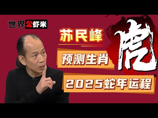 分析蘇民峰预测2025蛇年生肖《虎》的運程 #世界公蝦米#蘇民峰#生肖虎运势