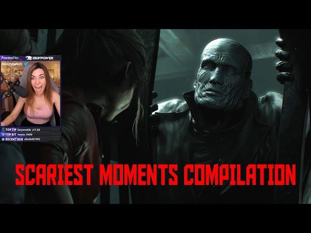 Resident Evil 2 scariest moments compilation