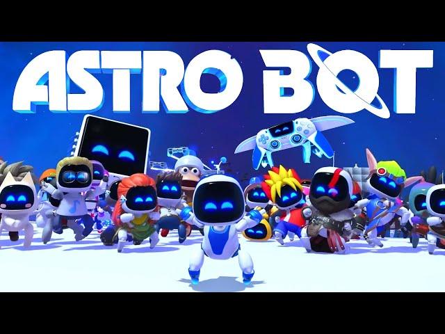 ASTRO BOT - Full Game 100% Walkthrough (No Deaths)