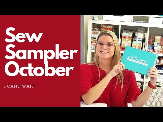 Fat Quarter Shop 2024 October Sew Sampler Beginner Unboxing Quilting Subscription Box