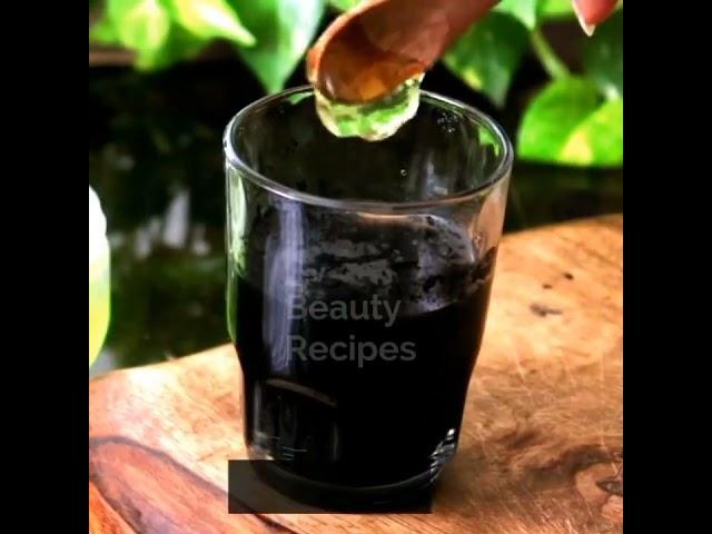 Home made charcoal Ice cubes for large pores #facepack #beauty #charcoal
