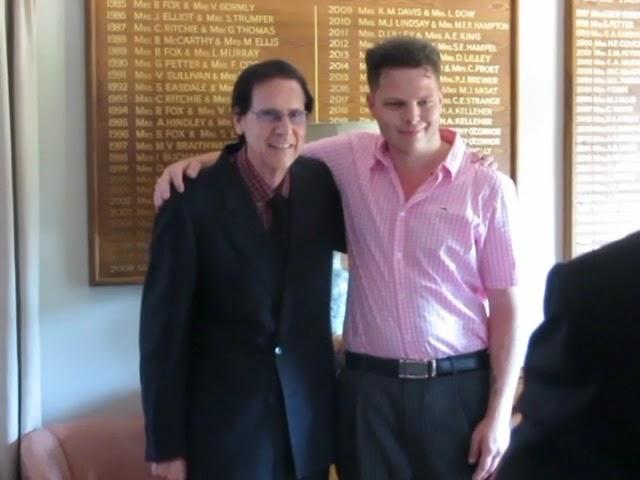 Frankie Rockin' Smith meeting idol 80's Legend Shakin' Stevens 15th June 2023