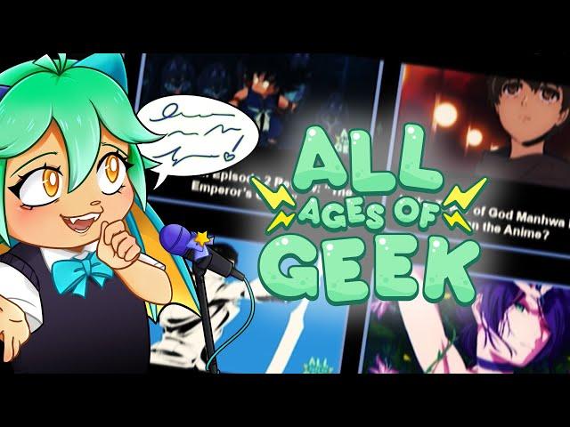 All Ages of Geek About Us 2024 Ad!