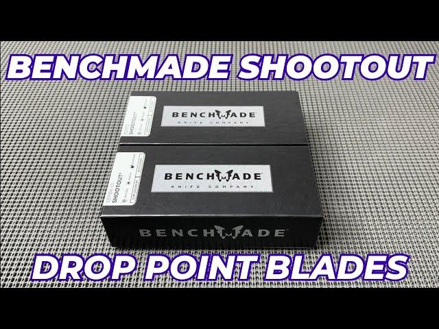 UNBOXING ~ BENCHMADE DROP POINT SHOOTOUT’S!! (5371FE & 5371BK-01)