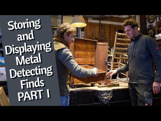 Storing your Metal Detecting Finds! And a trip to the Restorers.... Part 1