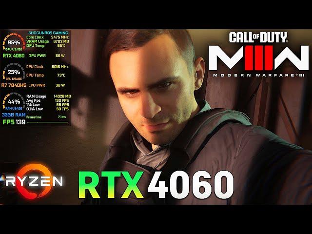 COD MODERN WARFARE 3 | RTX 4060 | Lenovo LOQ