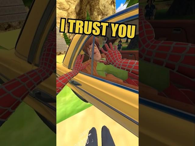 Spider-Man VR SENDS HIS KIDS TO SCHOOL #vr #virtualreality #spiderman #gaming