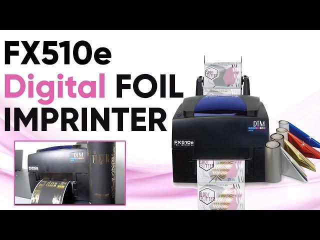 Digital Metallic Foil Label Printer