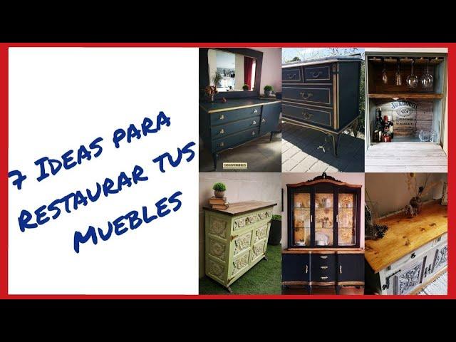  Muebles ANTES Y DESPUÉS [7 Ideas para TRANSFORMAR tus muebles] 