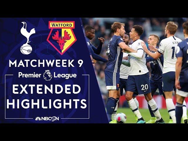 Tottenham v. Watford | PREMIER LEAGUE HIGHLIGHTS | 10/19/19 | NBC Sports