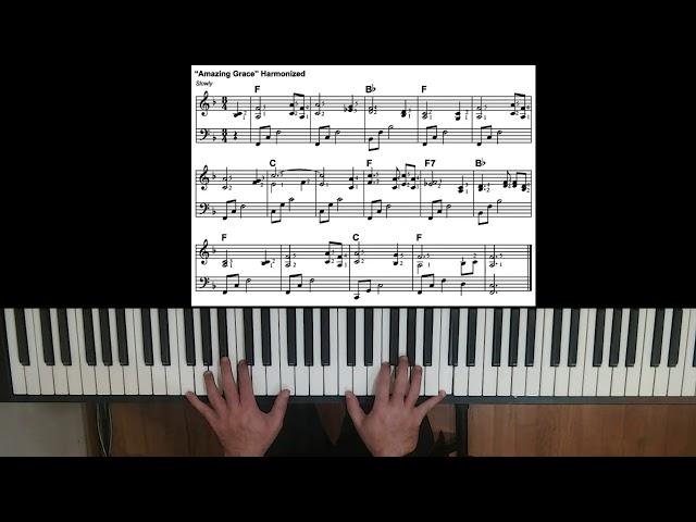 Amazing Grace  (Traditional song) Chr.Lekkas piano