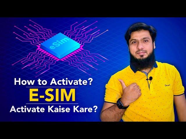 How to Activate eSim in iPhone 11, 12, 13 Pro Max, XR & SE | Esim Activate Kaise Kare