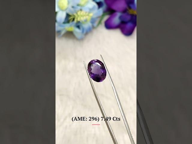 Amethyst: 296 (7.49 Carat)