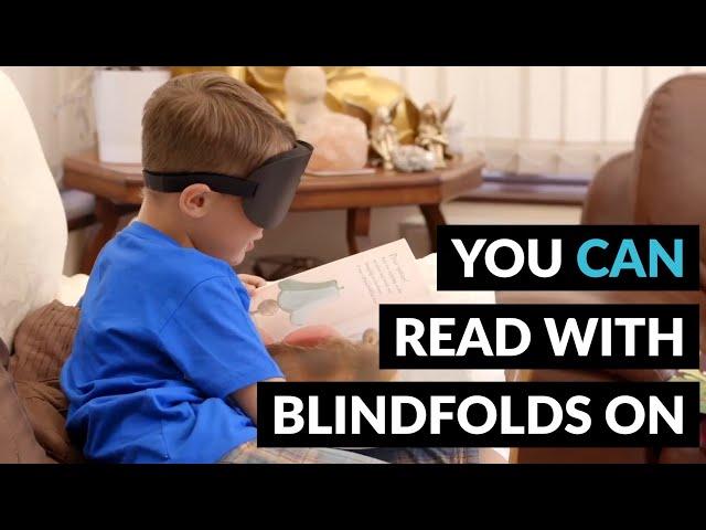 TRAIN YOURSELF TO READ WITH BLINDFOLDS ON | SUPERHUMAN FILM #remoteviewing  #consciousness