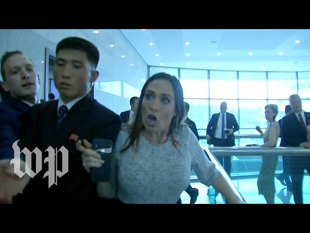 North Korean security scuffles with Stephanie Grisham