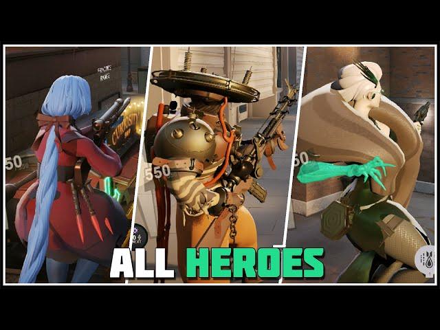 Valve Deadlock - all heroes and abilities showcase