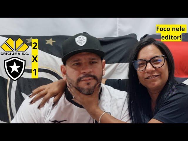 React de #criciúma 2x1 #botafogo Fogão joga muito mal e perde para o poderoso Criciúma fora de casa!