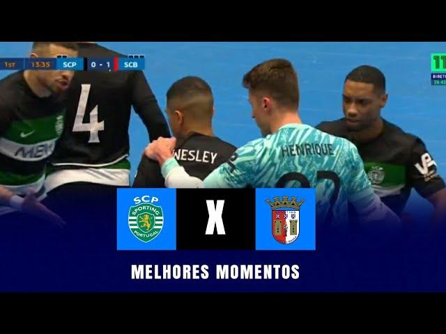 Sporting x SC Braga - UEFA Futsal Champions League  -Elite Round - Melhores Momentos