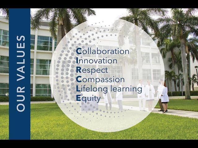 The Schmidt College of Medicine Values