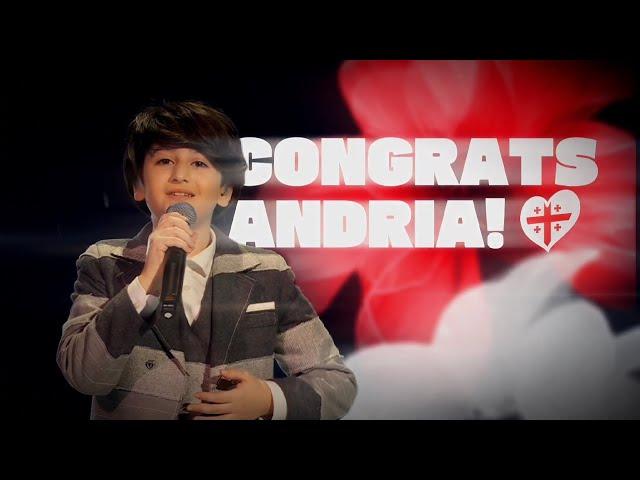 EDIT | Andria is the winner of JESC 2024 |Junior Eurovision 2024 