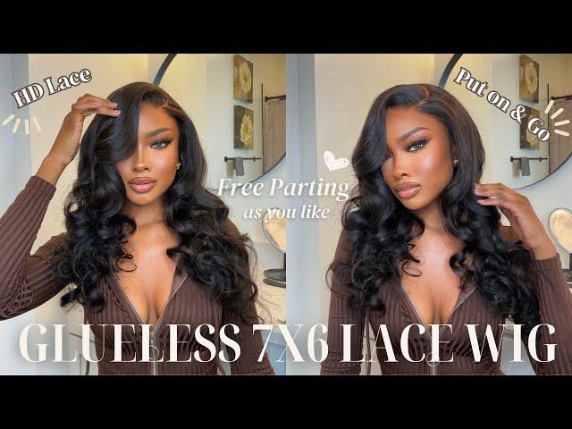 NEW! Glueless 7x6 HD Lace Wig InstallPartingMax Hair Gives You What You Want  #luvmehair #hair