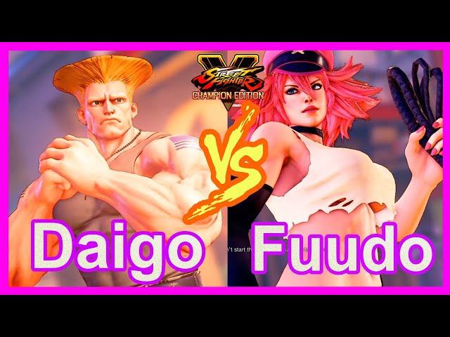 SFV Daigo [Guile] VS Fuudo [Poison]
