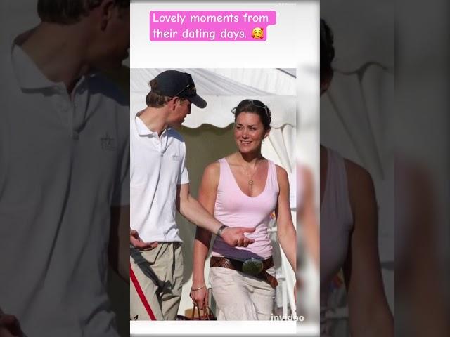 Prince William & Princess Catherine: Lovely moments from their dating days. #shorts #princewilliam