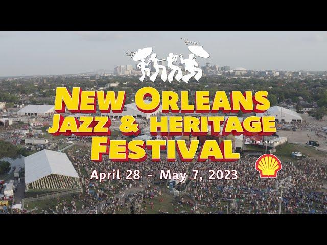 Official Jazz Fest 2023 Talent Announcement Video