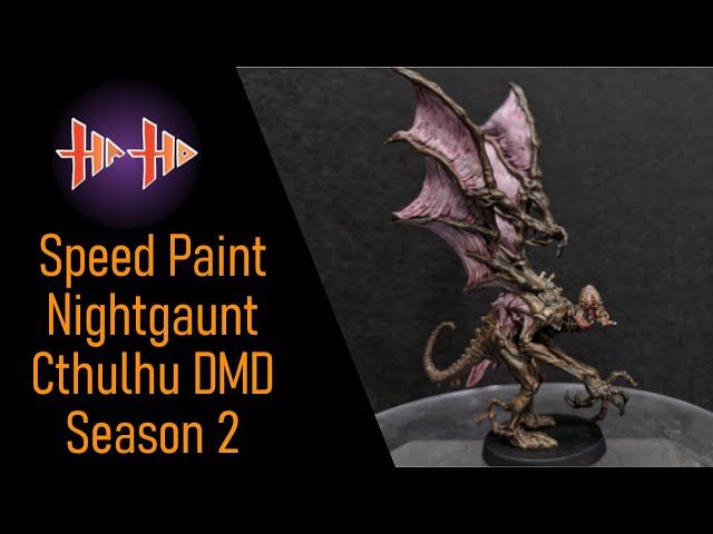 Citadel Contrast Speed Painting Cthulhu Death May Die Season 2 Nightgaunt Paint How to Paint Visual