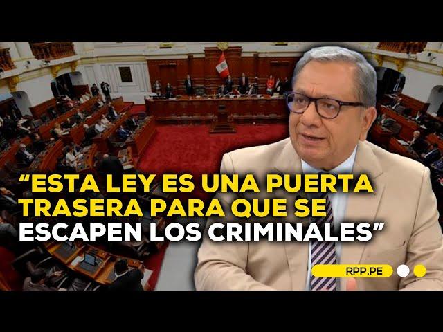 Congreso suspendió debate por Ley de crimen organizado #LASCOSASRPP | ENTREVISTA