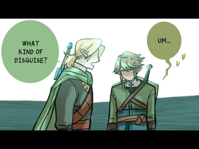 The Links visit Gerudo Town