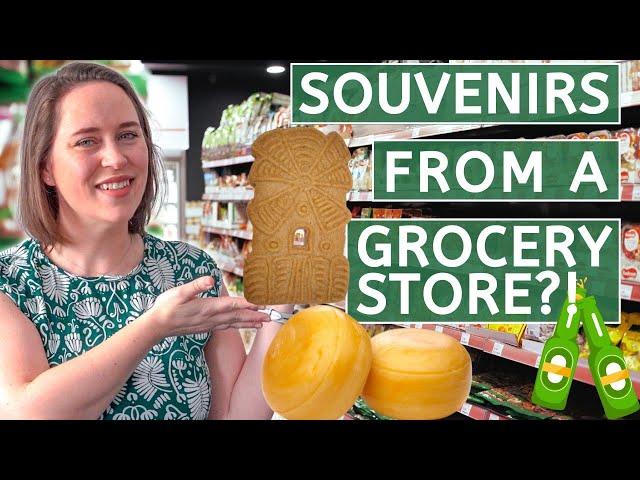 Find the BEST souvenirs in the Netherlands from Grocery Stores!