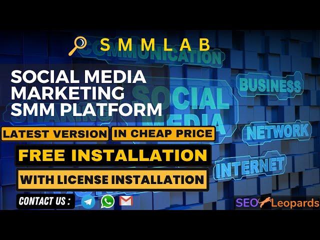 [Full Latest Version] SMMLab - Social Media Marketing SMM Platform SCRIPT (In Cheap Price)