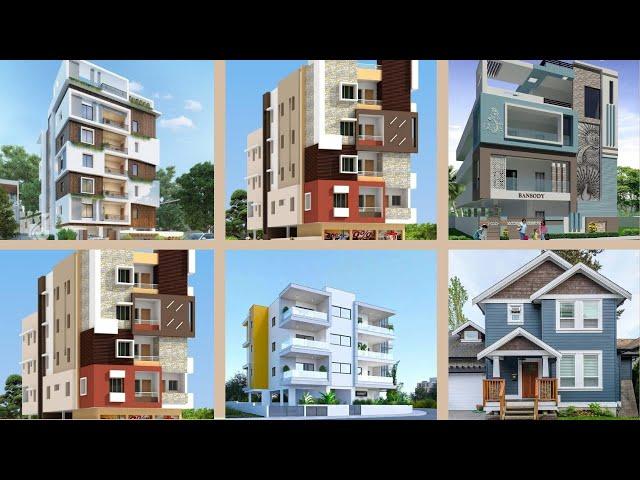 3d Building Elevation Design Photos I 3d building Photos I House Photos I House I