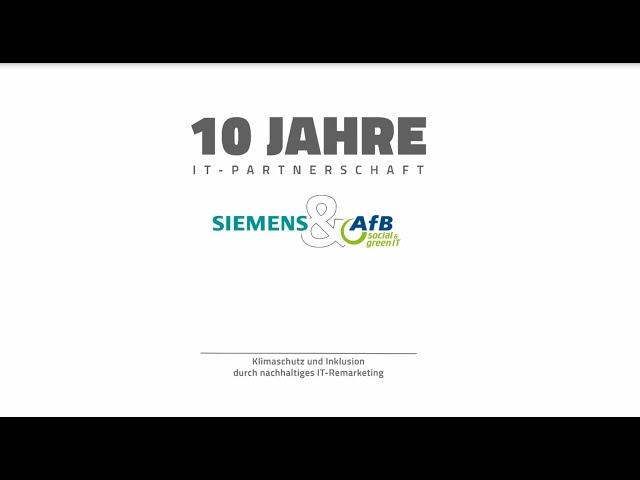 10 Jahre AfB & Siemens