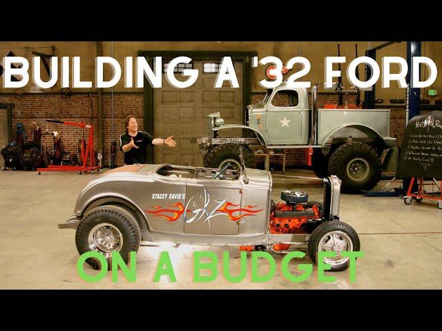 The Budget Hot Rod - Building a '32 Ford on a Budget - Rat Roaster - Stacey David's Gearz S1 E13