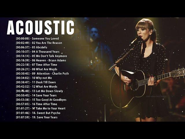 Hot Chill Love Songs 2024  Relaxing Acoustic Love Songs 2024 Cover  New Acoustic Music Hits 2024