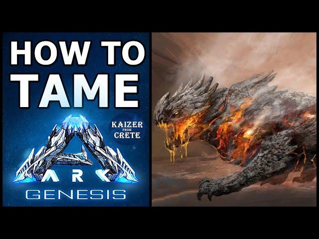 How to tame a Magmasaur? - ARK GENESIS DLC