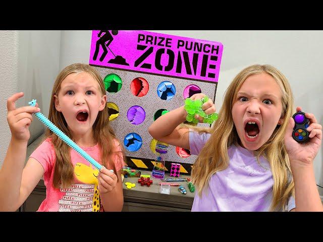 Mystery Punch Prize Board Game With Fidget Collection!!!