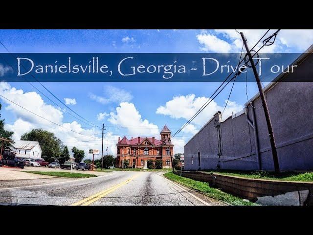 Danielsville, Georgia - Driving Tour - 4K