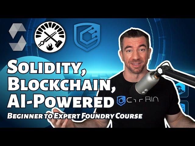 Learn Solidity, Blockchain Development, & Smart Contracts | Powered By AI - Full Course (0 - 6)