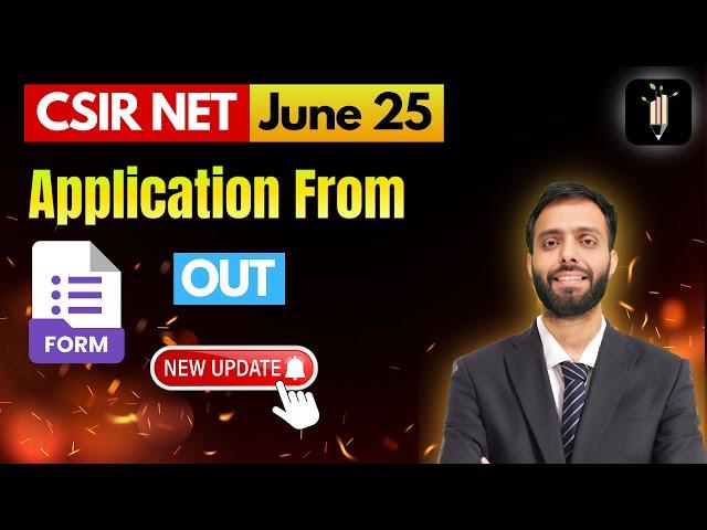 CSIR June 25 Application Form | As i Said