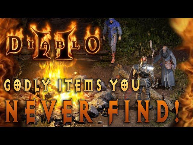 5 Items Most Diablo 2 Players NEVER Find | The Golden Grail List