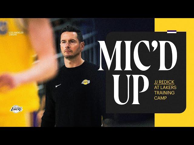 MIC'D UP: JJ Redick - Training Camp